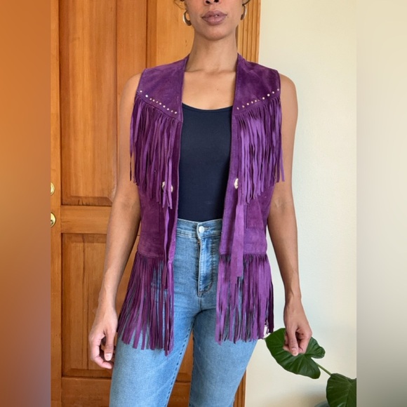 Suede fringe vest - Picture 6 of 7